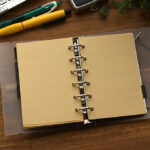 <クラフト 無地> ミニサイズ システム手帳用リフィル